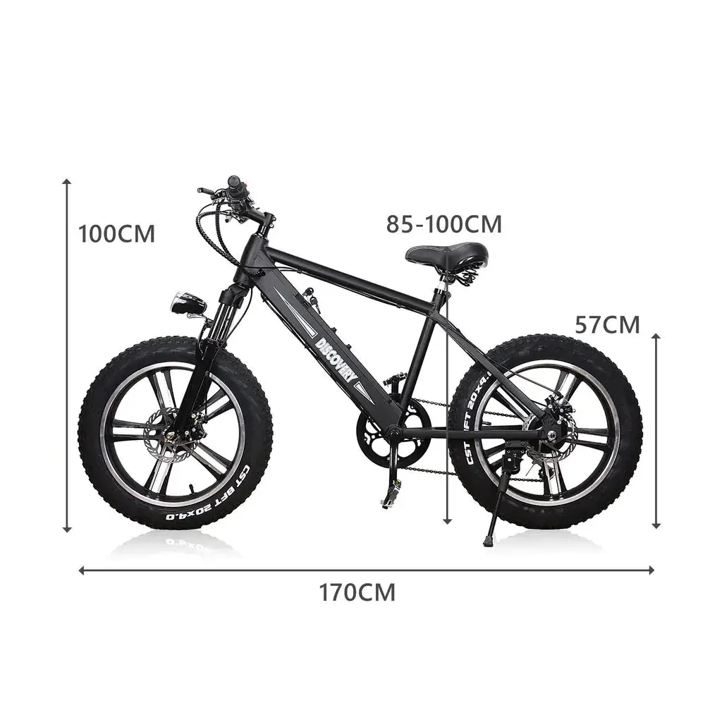Nakto Discovery 20" Fat Tire 350W 48V Electric Bike
