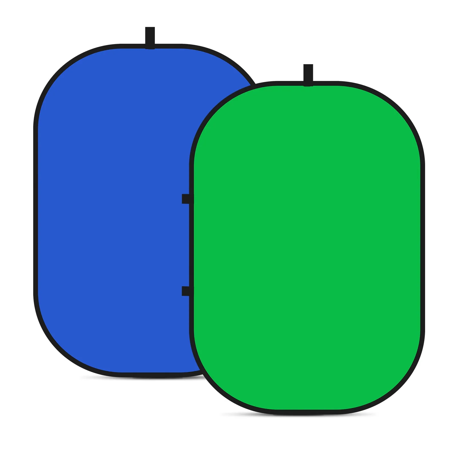 NEEWER 1.5x2M / 5x6.6FT 2-in-1 Collapsible Backdrop (Blue&Green)