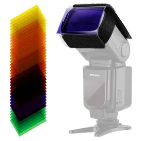 NEEWER 35PCS Color Filter Kit With Magic Strap