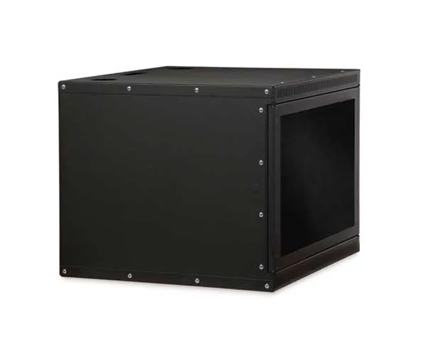 Network Rack, Wall Mount Enclosure, Locking Door, 8U