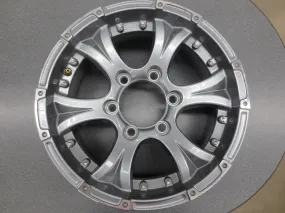 New Viking Aluminum Spoke 15"  Gunmetal Gray Trailer 6 Lug Wheel 6 on 5.5 Lot 13