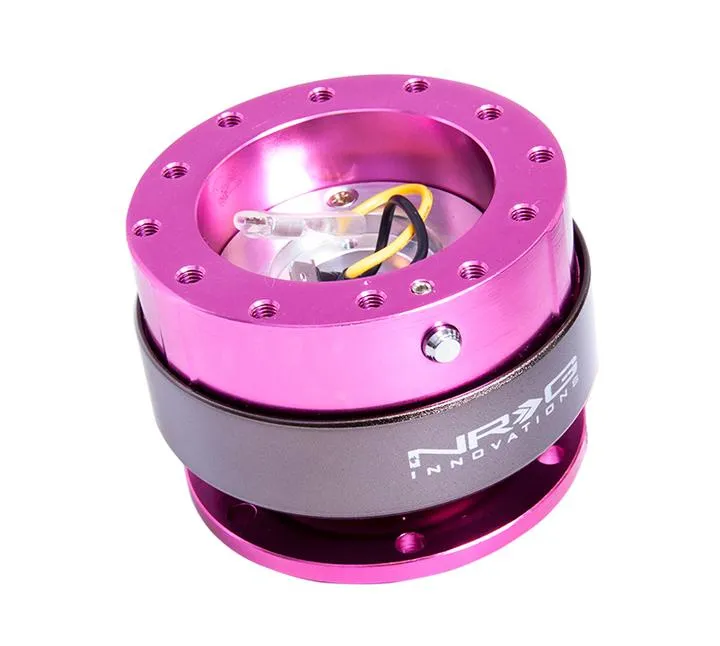 NRG Quick Release 1.5/2.0 (Black/Neochrome/Gold/Silver) For 6 Bolt Steering Wheels
