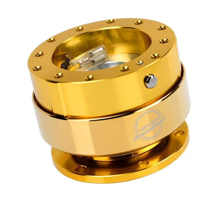 NRG Quick Release 1.5/2.0 (Black/Neochrome/Gold/Silver) For 6 Bolt Steering Wheels