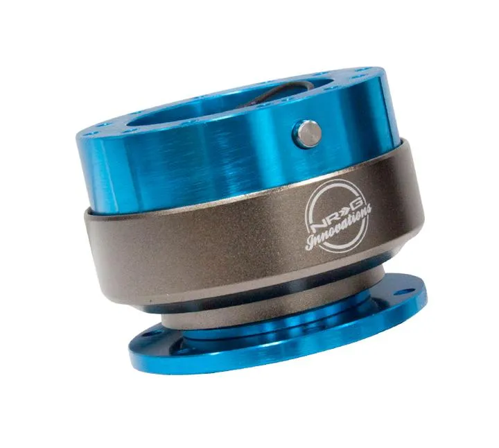 NRG Quick Release 1.5/2.0 (Black/Neochrome/Gold/Silver) For 6 Bolt Steering Wheels