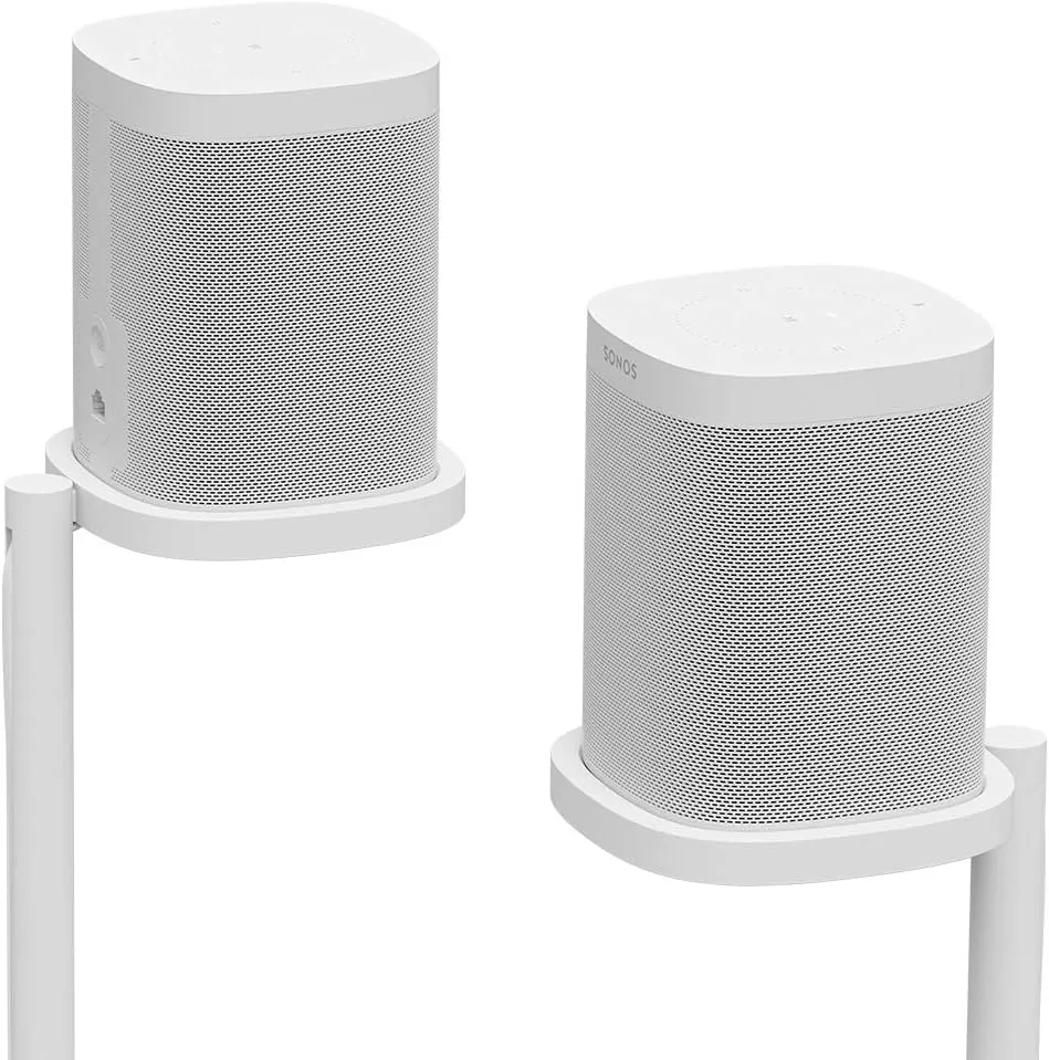Pair of Sonos Stands for One and Play:1 (White) (SS1FSWW1)