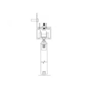 Pemko H1100A-SW/6 Side Wall Mounted Track System 72" Inch