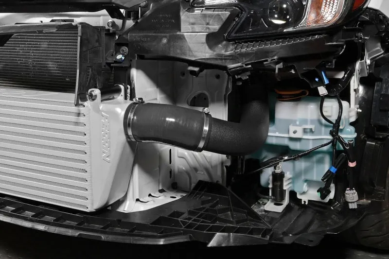 Perrin Front Mount Intercooler Kit (Black Tubes & Silver Core) - 22  Subaru WRX - PSP-ITR-441SL/BK