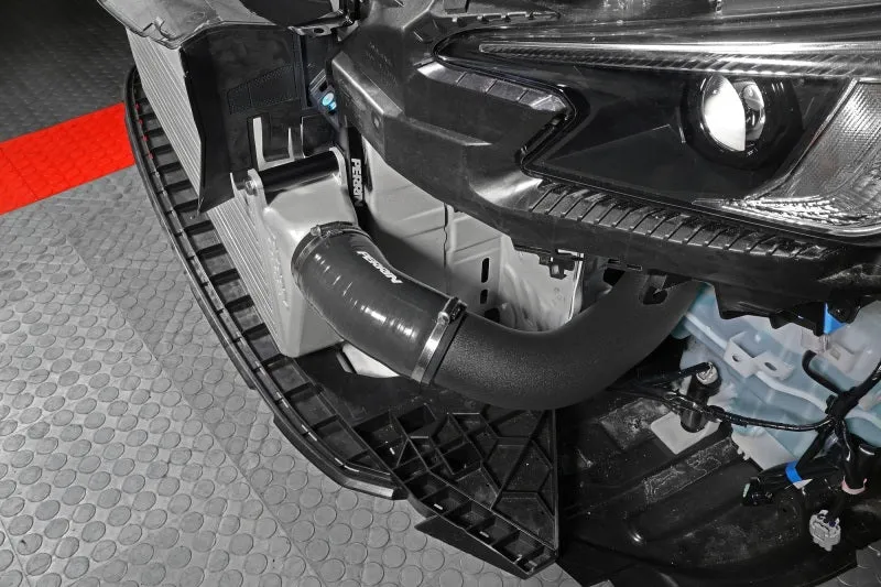 Perrin Front Mount Intercooler Kit (Black Tubes & Silver Core) - 22  Subaru WRX - PSP-ITR-441SL/BK
