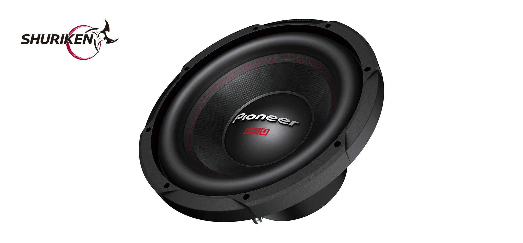 Pioneer TS-W3010PRO, žemų dažnių automobiliniai garsiakalbiai