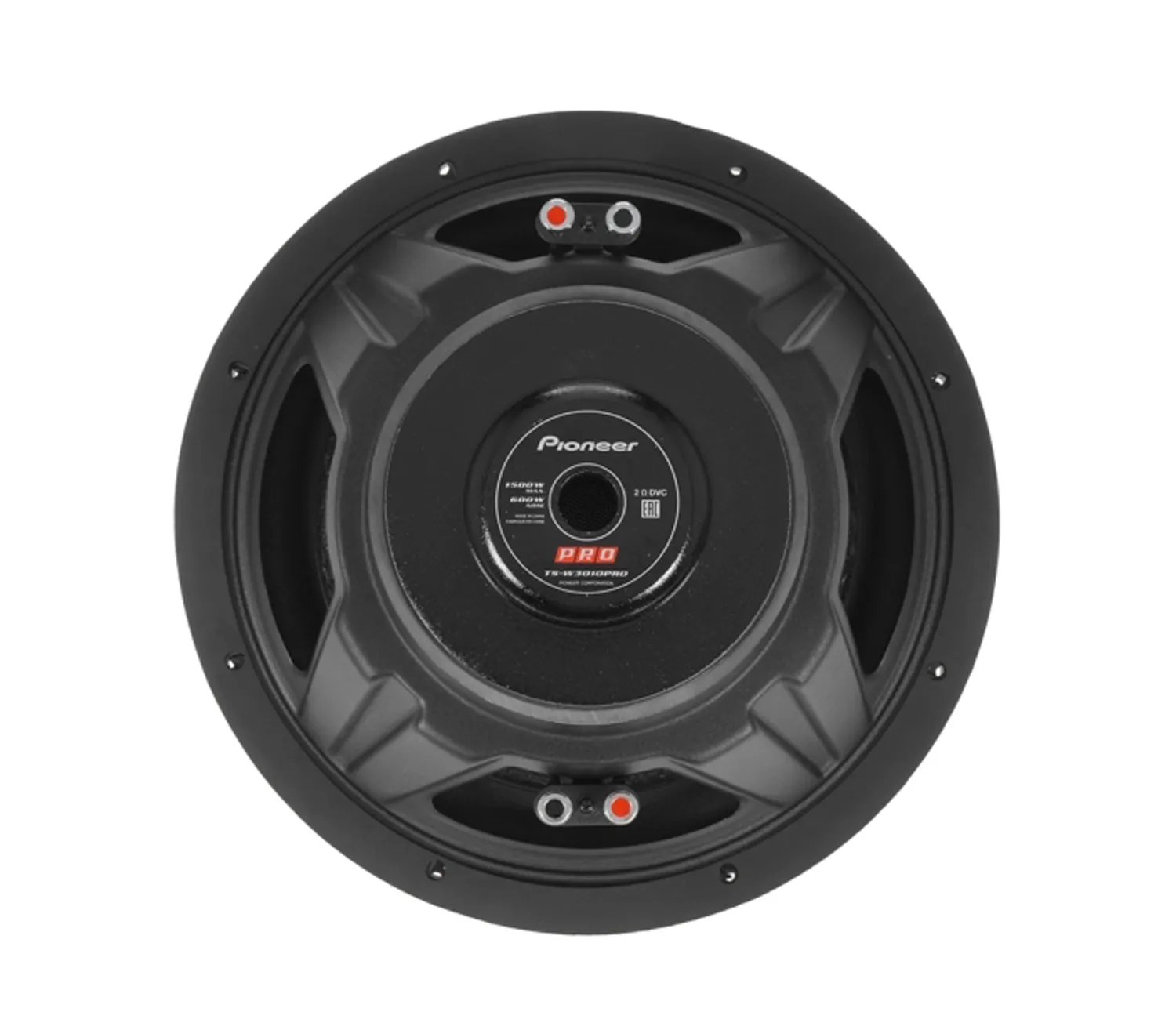 Pioneer TS-W3010PRO, žemų dažnių automobiliniai garsiakalbiai