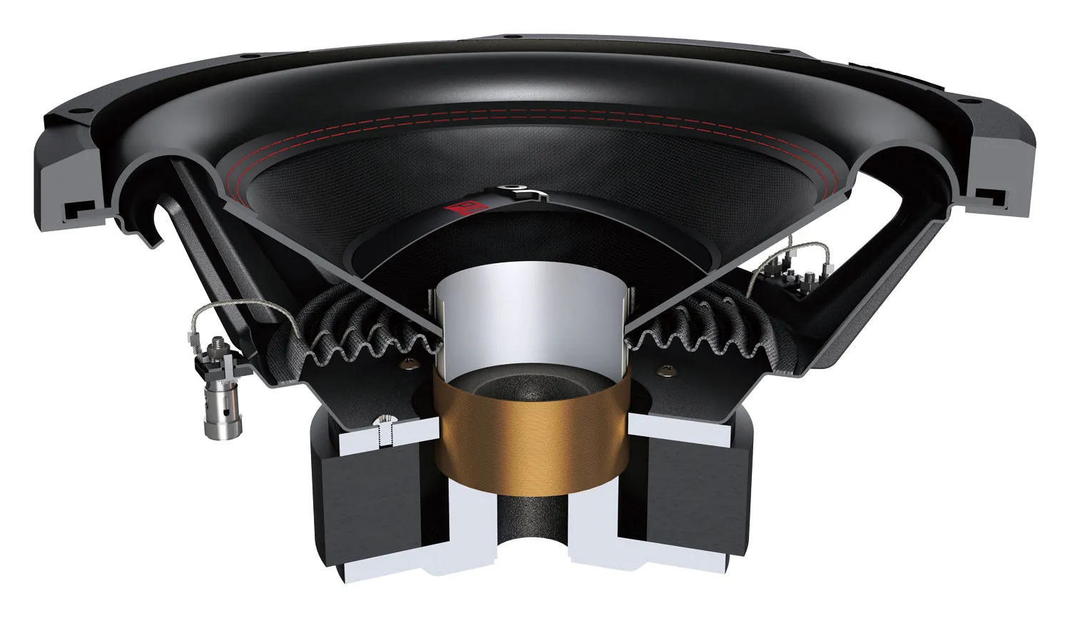 Pioneer TS-W3010PRO, žemų dažnių automobiliniai garsiakalbiai
