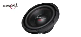 Pioneer TS-W3010PRO, žemų dažnių automobiliniai garsiakalbiai