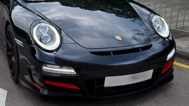 Porsche 997 911 2004-08 Dual Projectors LED Silver Headlight