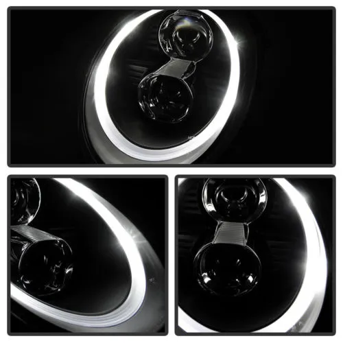 Porsche 997 911 2004-08 Dual Projectors LED Silver Headlight