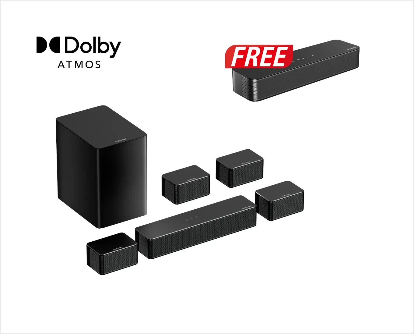 Poseidon D70 7.1 Surround Sound System