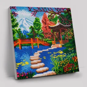 "Gardens of Fuji" Crystal Art Kit 30x30cm