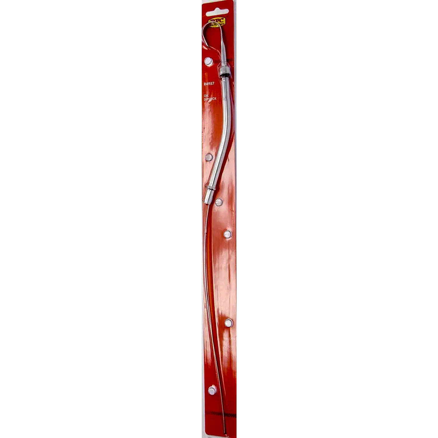 Racing Power Co-Packaged SBC Chrome Engine Oil Dipstick