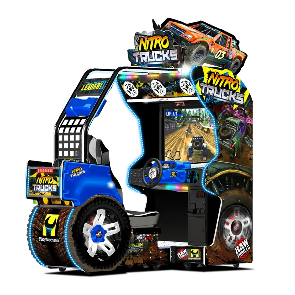 Raw Thrills Nitro Trucks Arcade Game