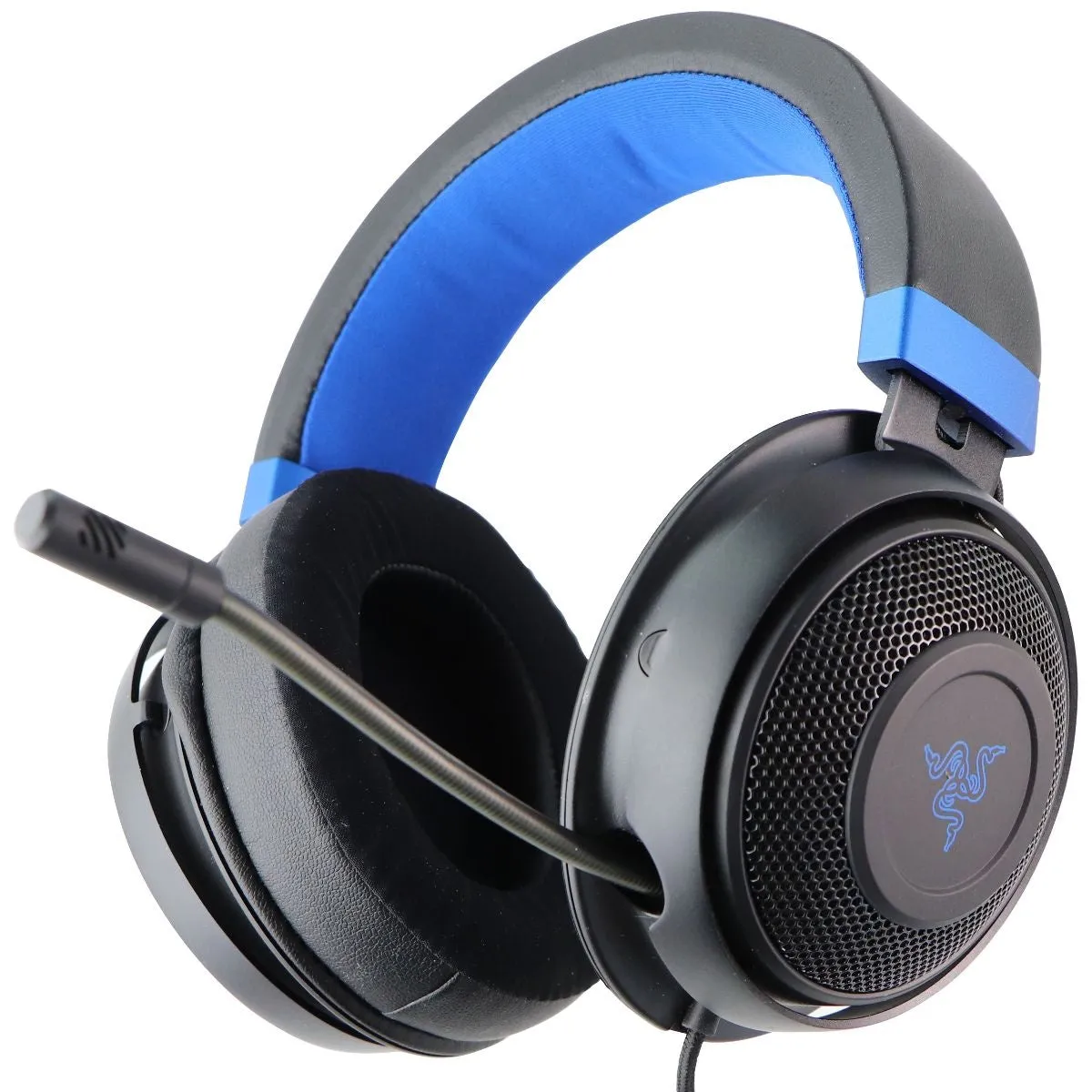 Razer Kraken Gaming Headset for PS5 and Xbox Series X - Black/Blue