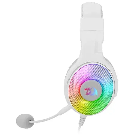 REDRAGON H350 PANDORA 2 RGB USB WIRED   3.5MM GAMING HEADSET - WHITE