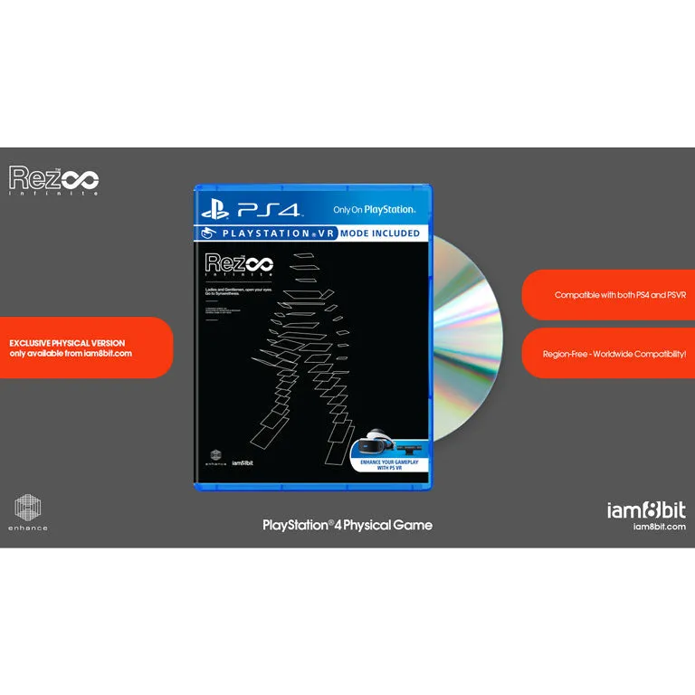 REZ Infinite - PS4 Physical Game