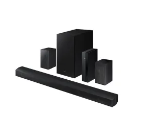 SAMSUNG HW-B57C B-Series 4.1ch Soundbar w/Dolby Audio/DTS Virtual X, Game Mode, Wireless Bluetooth TV Connection, Rear Speaker Kit & Subwoofer Included