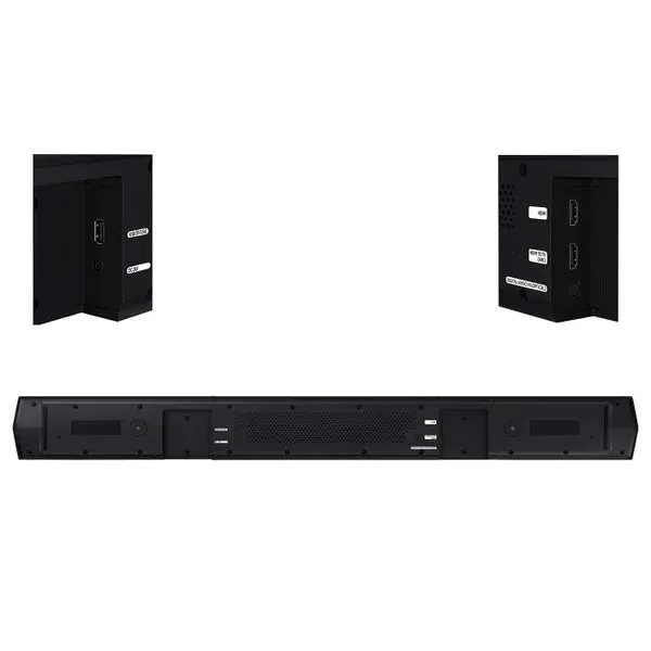 Samsung HW-B73CD/ZA 5.1 Channel Wireless Soundbar with DTS Virtual:X Technology and Detachable Subwoofer - Enhanced Audio Quality