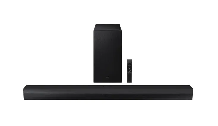 Samsung HW-B73CD/ZA 5.1 Channel Wireless Soundbar with DTS Virtual:X Technology and Detachable Subwoofer - Enhanced Audio Quality