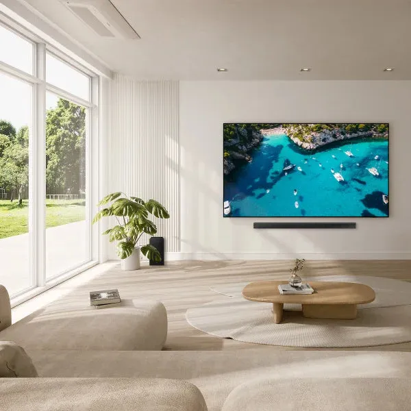 Samsung HW-B73CD/ZA 5.1 Channel Wireless Soundbar with DTS Virtual:X Technology and Detachable Subwoofer - Enhanced Audio Quality