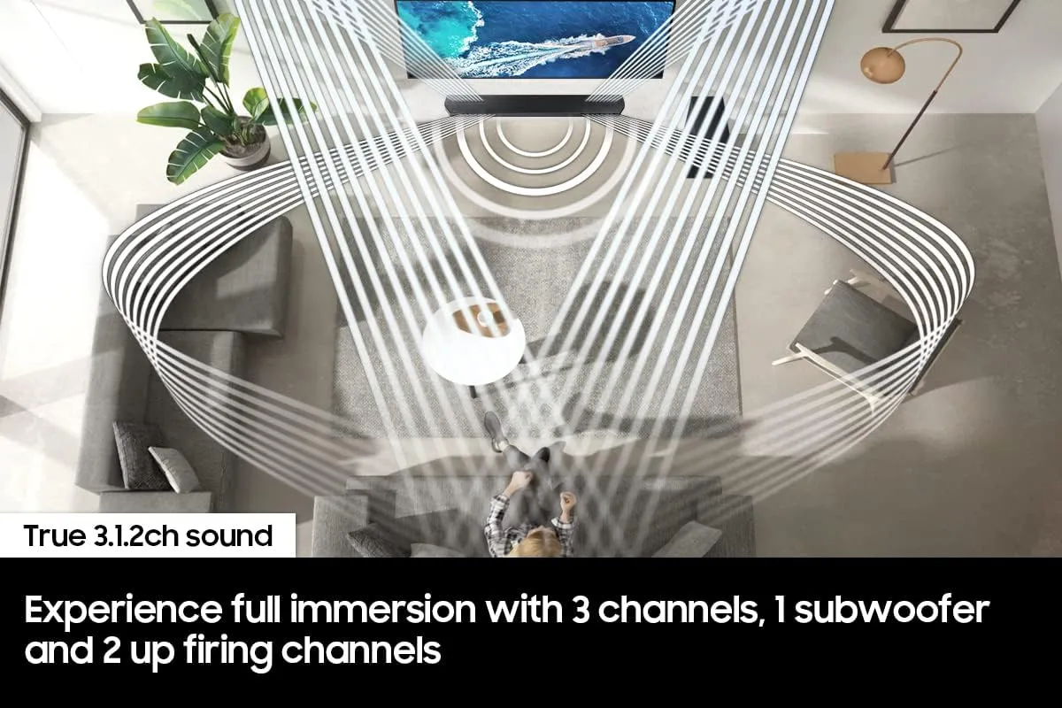SAMSUNG HW-Q700B 3.1.2ch Soundbar w/Wireless Dolby Audio