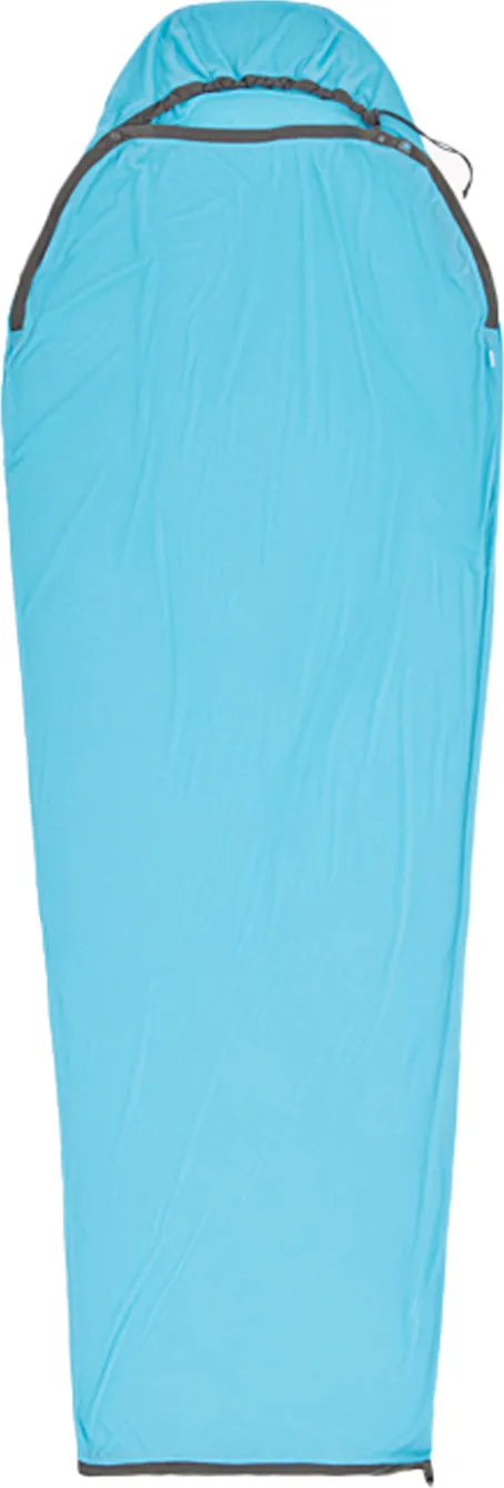 Sea To Summit Breeze Liner Mummy Compact Blue Atoll | Buy Sea To Summit Breeze Liner Mummy Compact Blue Atoll here | Outnorth