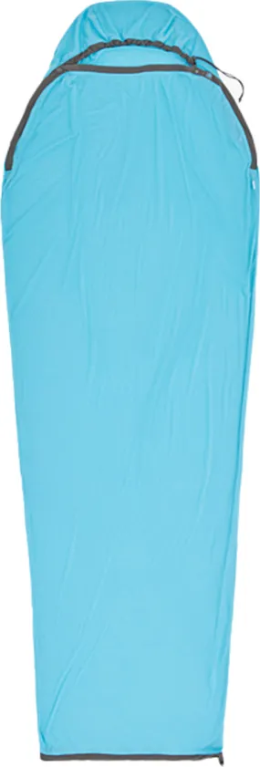 Sea To Summit Breeze Liner Mummy Compact Blue Atoll | Buy Sea To Summit Breeze Liner Mummy Compact Blue Atoll here | Outnorth