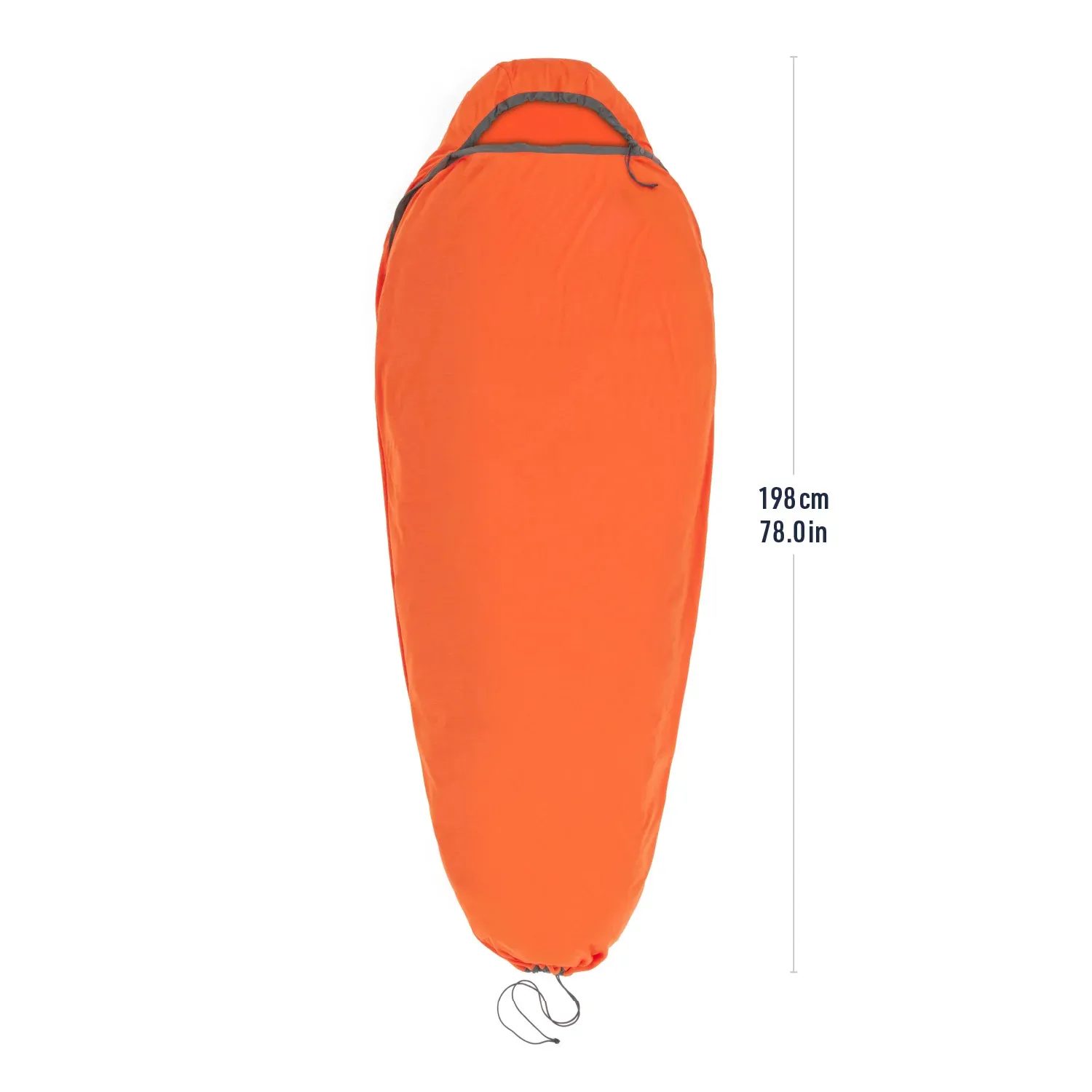 Sea To Summit Reactor Extreme Sleeping Bag Liner Compact Spicy Orange | Buy Sea To Summit Reactor Extreme Sleeping Bag Liner Compact Spicy Orange here | Outnorth
