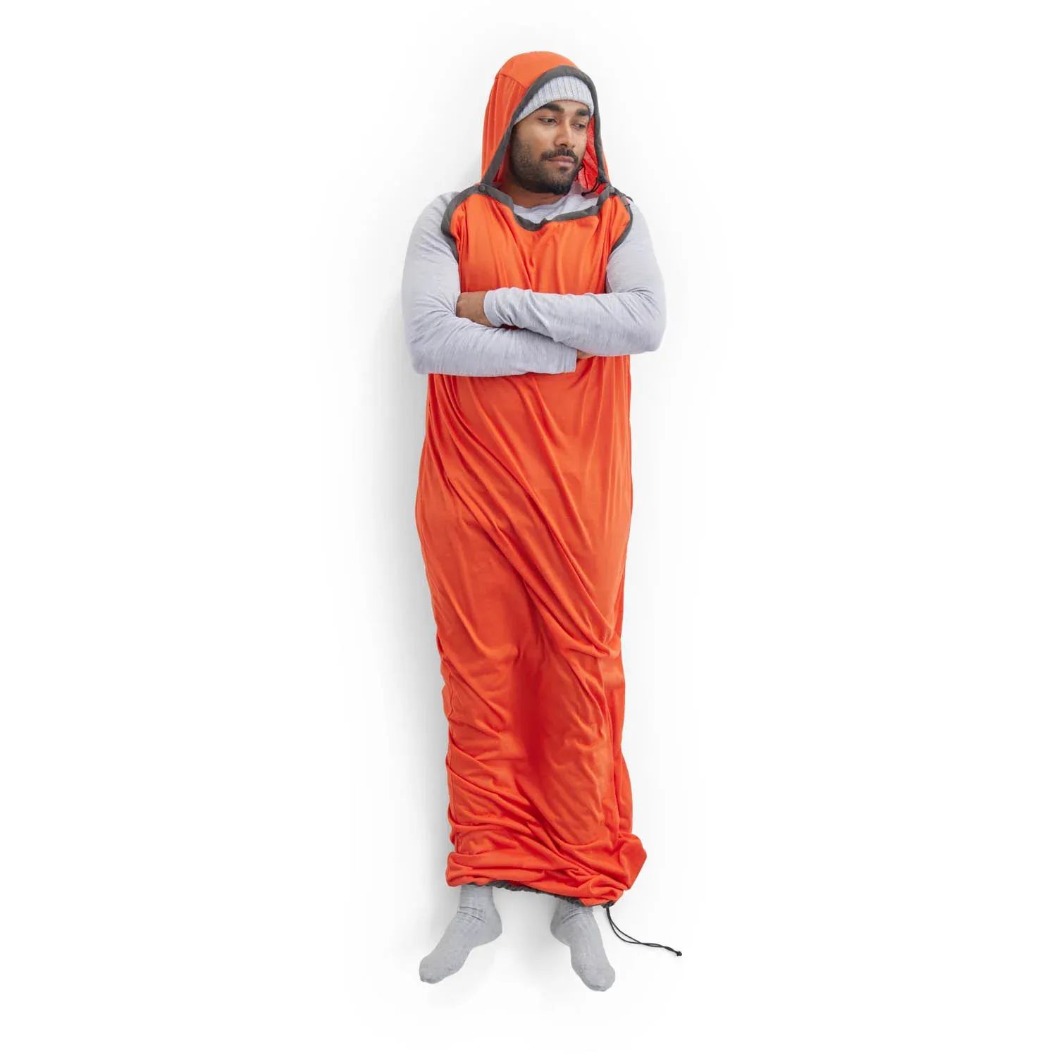 Sea To Summit Reactor Extreme Sleeping Bag Liner Compact Spicy Orange | Buy Sea To Summit Reactor Extreme Sleeping Bag Liner Compact Spicy Orange here | Outnorth