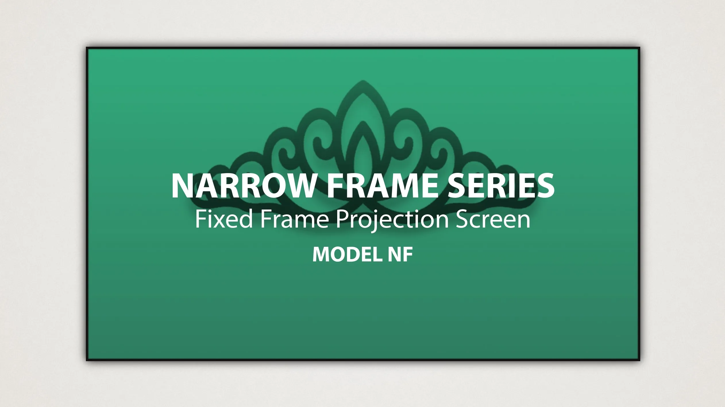 Severtson Screens Narrow Frame Series 100" (87.2" x 49.0") ALR/ UST- HDTV [16:9] NF169100ALR