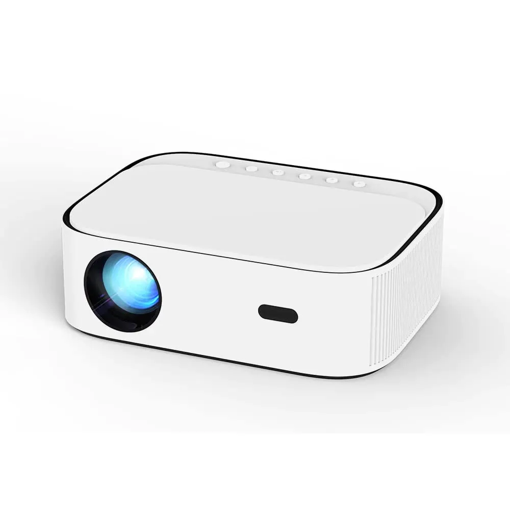 Smart Android Projector |500ANSI Lumens| AUTO FOCUS | Native 1080P Full HD | Bluetooth Wifi Projector 4K Supports Video Projectors