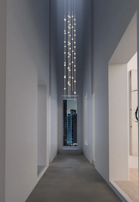 Sonneman 2162-S Constellation Andromeda Short 26-lt 12" LED Pendant