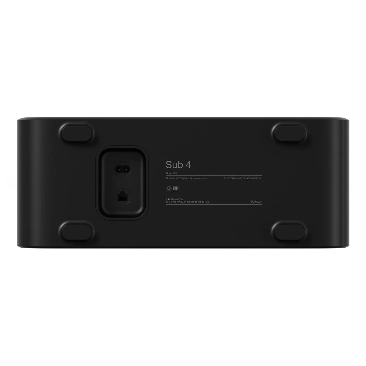 Sonos Premium Home Theater Completion Set with Sub4 & Pair of Era 100s (Black)