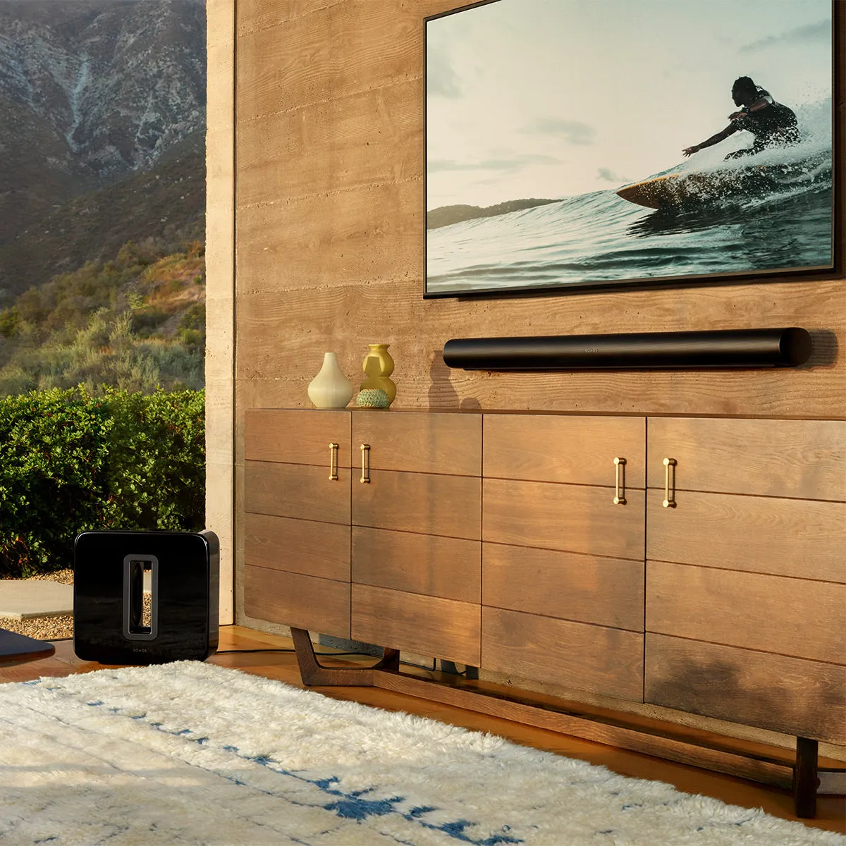 Sonos Ultimate Immersive Set with Arc Ultra Soundbar, Sub 4 Subwoofer, & Pair of Era 300 Wireless Speakers (Black)
