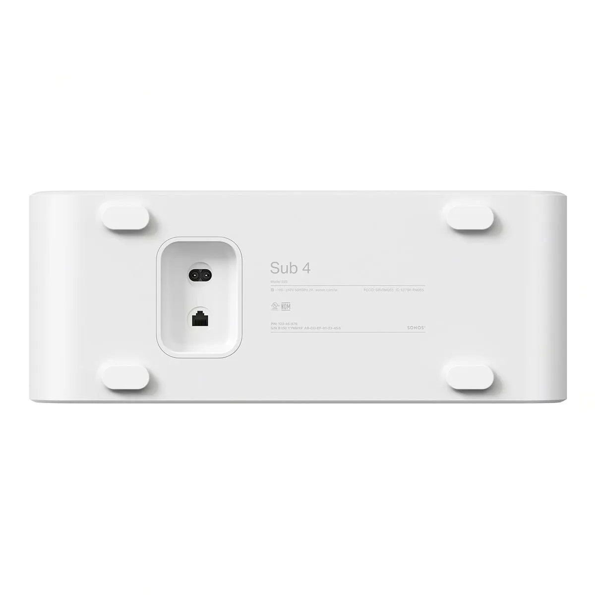 Sonos Ultimate Immersive Set with Arc Ultra Soundbar, Sub 4 Subwoofer, & Pair of Era 300 Wireless Speakers (White)