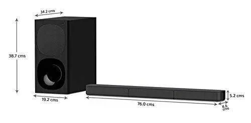 Sony HT-S20R 5.1ch Dolby Digital Soundbar Home Theatre System (400W,Bluetooth Connectivity) - Black