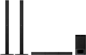Sony HT-S700RF 1000W High Power Real 5.1 CH Soundbar, Tall Boy Rear Speakers, Dolby Digital, HDMI ARC, Optical Input, DTS Surround Sound, Black