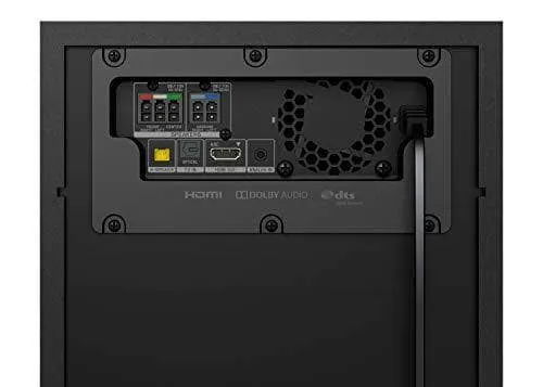 Sony HT-S700RF 1000W High Power Real 5.1 CH Soundbar, Tall Boy Rear Speakers, Dolby Digital, HDMI ARC, Optical Input, DTS Surround Sound, Black