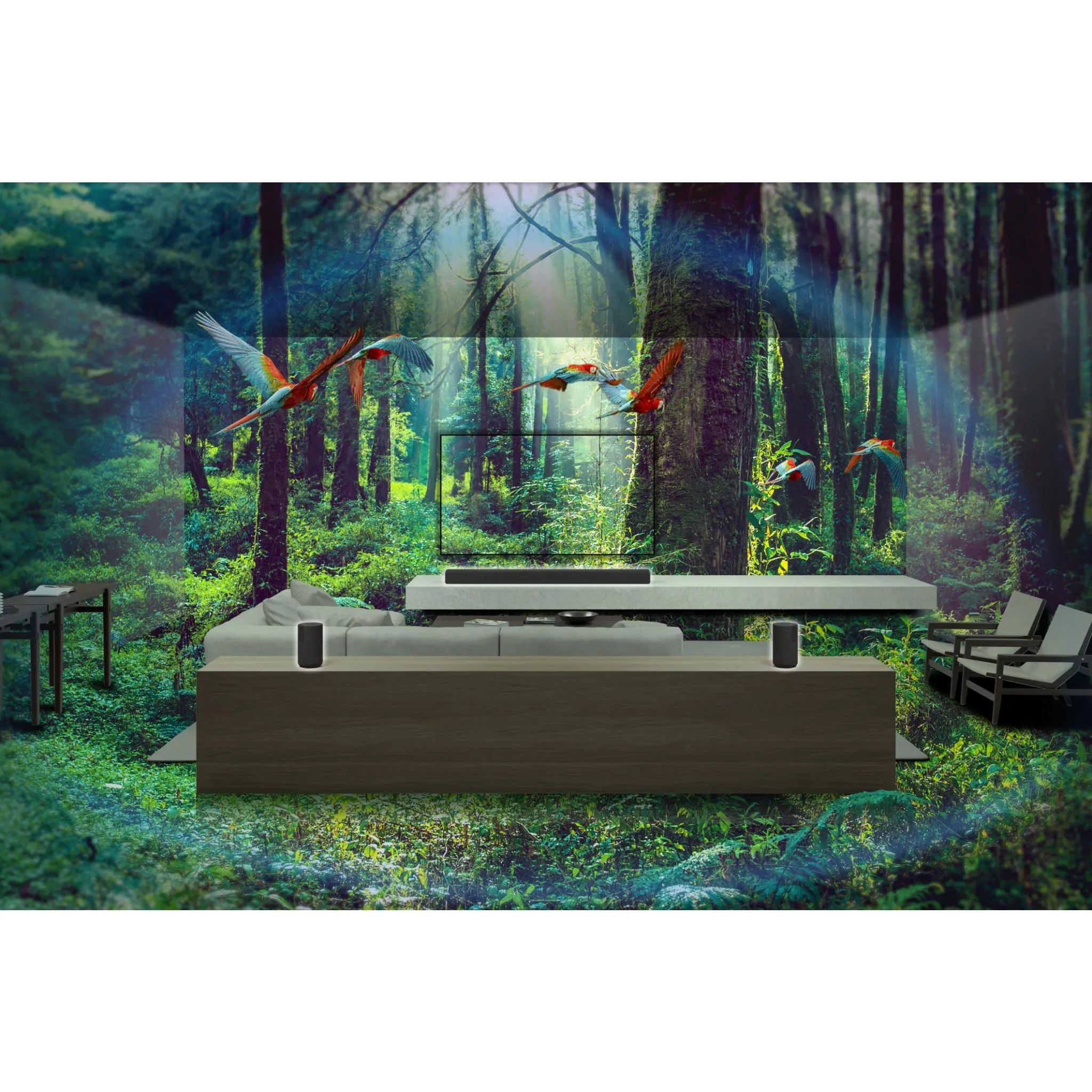 Sony SA-RS5 Wireless Rear Speakers with Built-in Battery