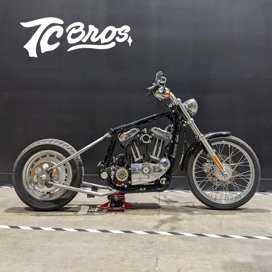 Sportster Hardtail Kit For 2004-2013 by TC Bros. (Weld On) fits Stock 130-150 Tire