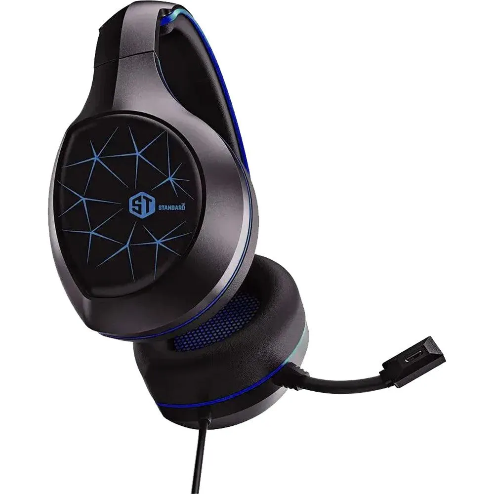ST-Standard GM-2100ENC Stereo Gaming Headset 7.1 Surround Sound With Noise-Cancelling Mic - Blue