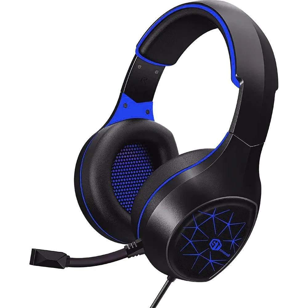 ST-Standard GM-2100ENC Stereo Gaming Headset 7.1 Surround Sound With Noise-Cancelling Mic - Blue