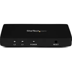 StarTech.com 2-Port HDMI Audio/Video Splitter - 30 Hz to 30 Hz - 3840 × 2160 - 1 x HDMI In - 2 x HDMI Out