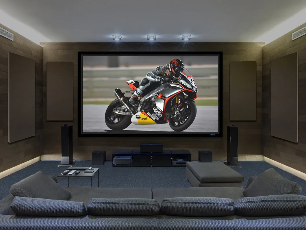 Stewart Filmscreen WallScreen 2.5 Fixed Frame 150" (73.5"x130.75") HDTV [16:9] WS25150HFHG5EZMX