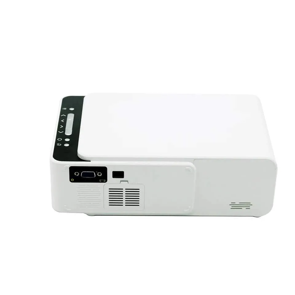 T5 Portable LED 1080P Video HD Projector 100 ANSI Lumens 800*400 Wi-Fi Ready With HDMI, VGA, AV, USB, SD Card